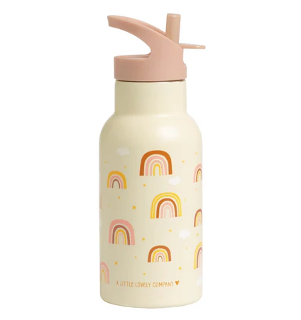 Gourde en metal Arcsenciel A Little Lovely Company