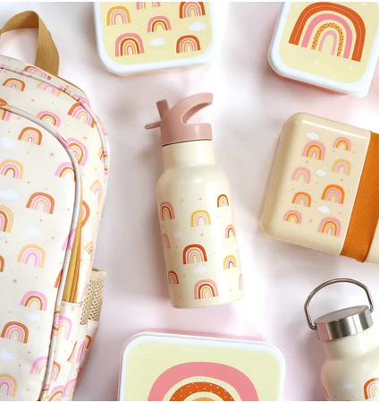 Gourde en metal Arcsenciel A Little Lovely Company