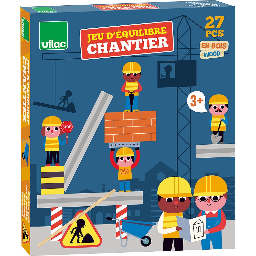 Jeu d'equilibre Chantier Vilac