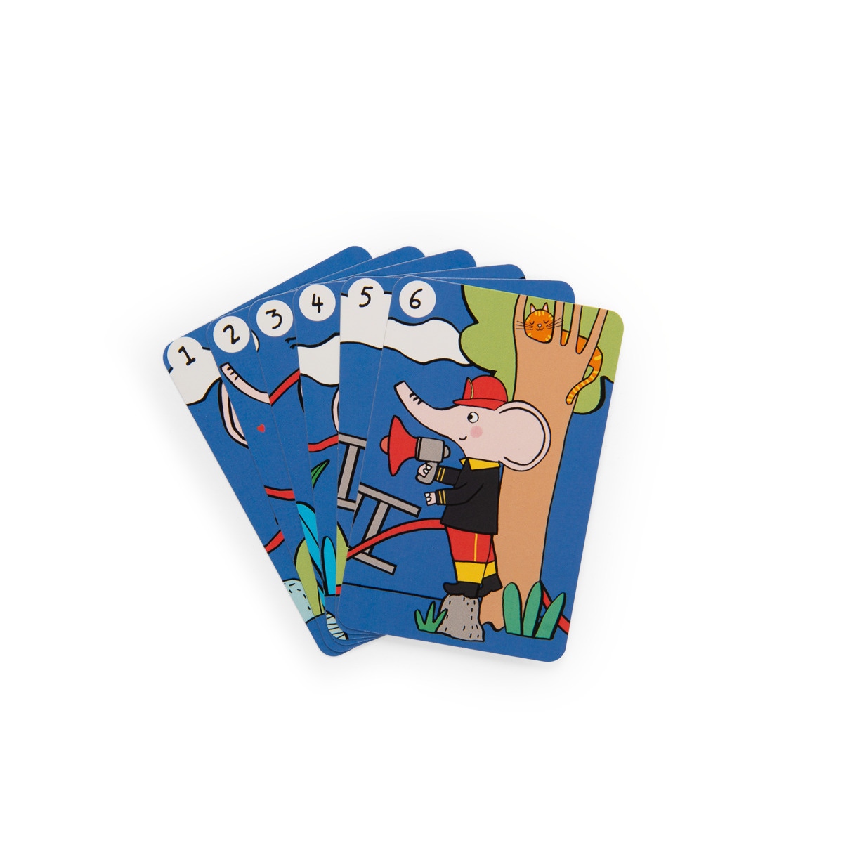 Jeu de 7 familles Les Loufoques Moulin Roty