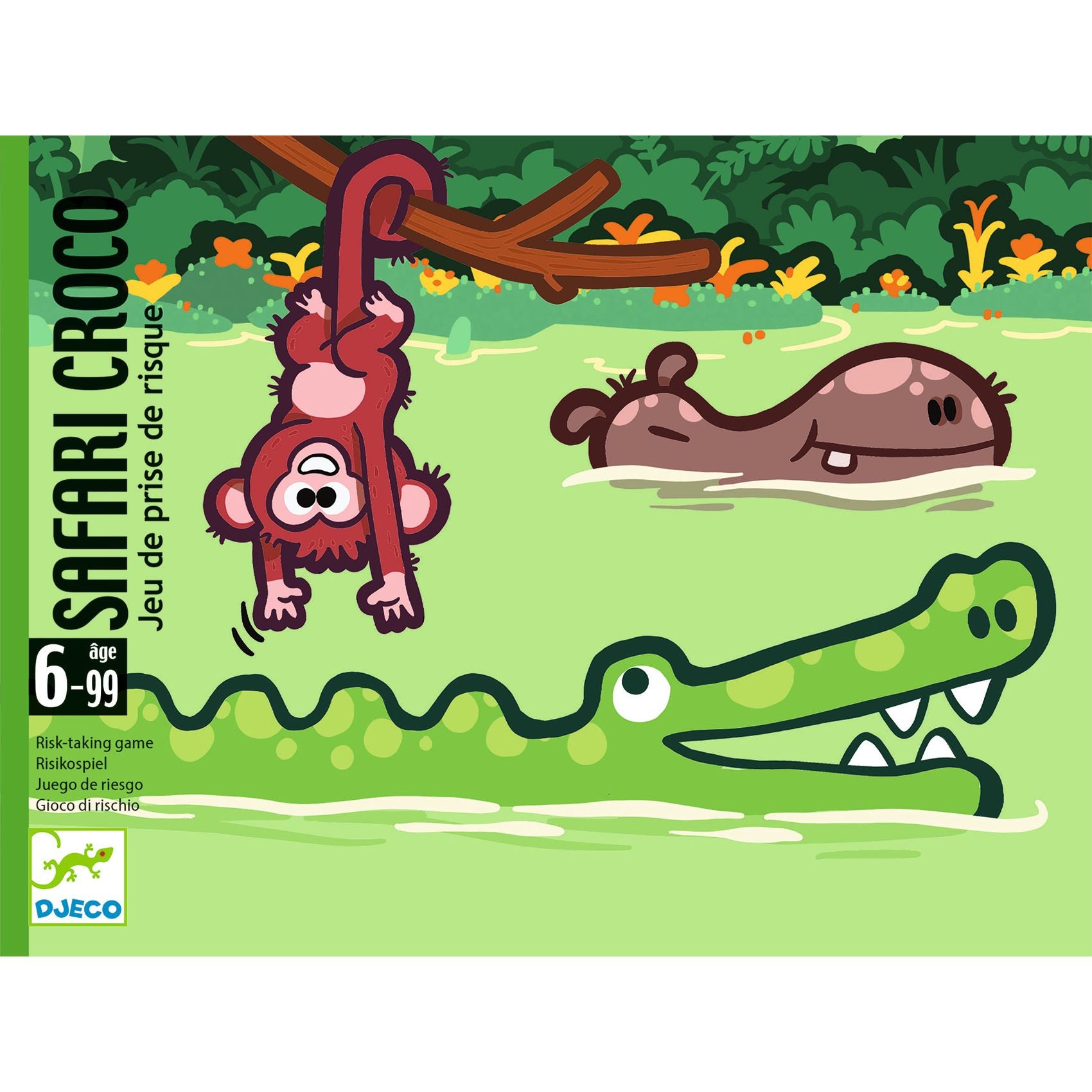 Jeu de cartes Safari croco Djeco