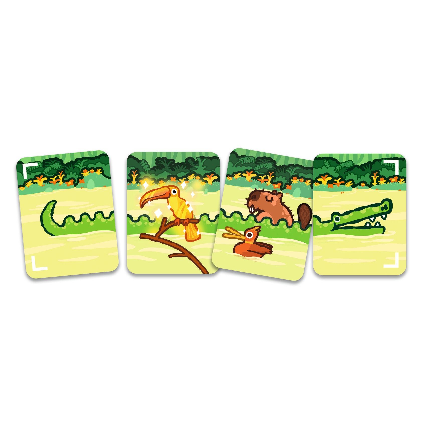 Jeu de cartes Safari croco Djeco