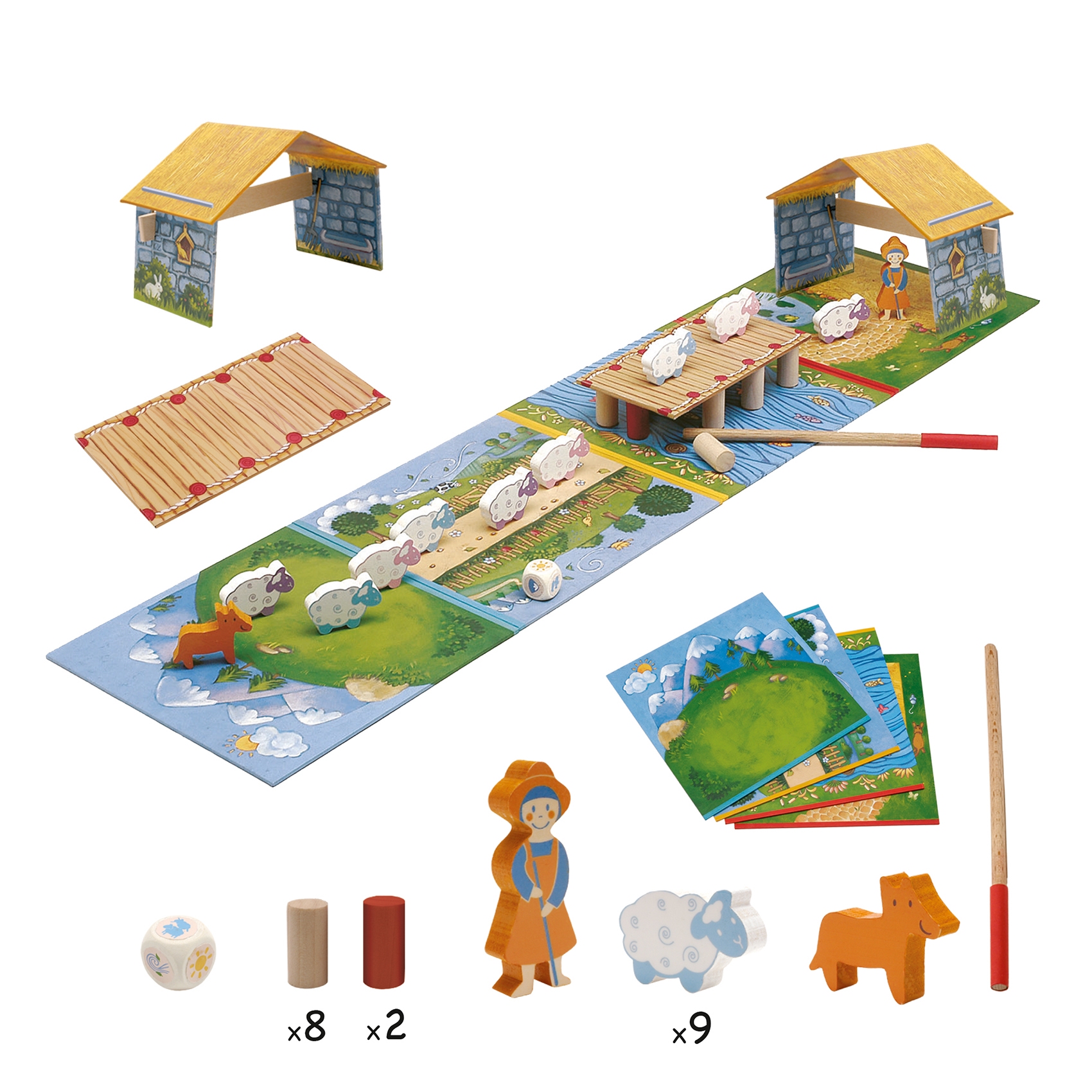 Jeu de cooperation Hop hop hop Djeco