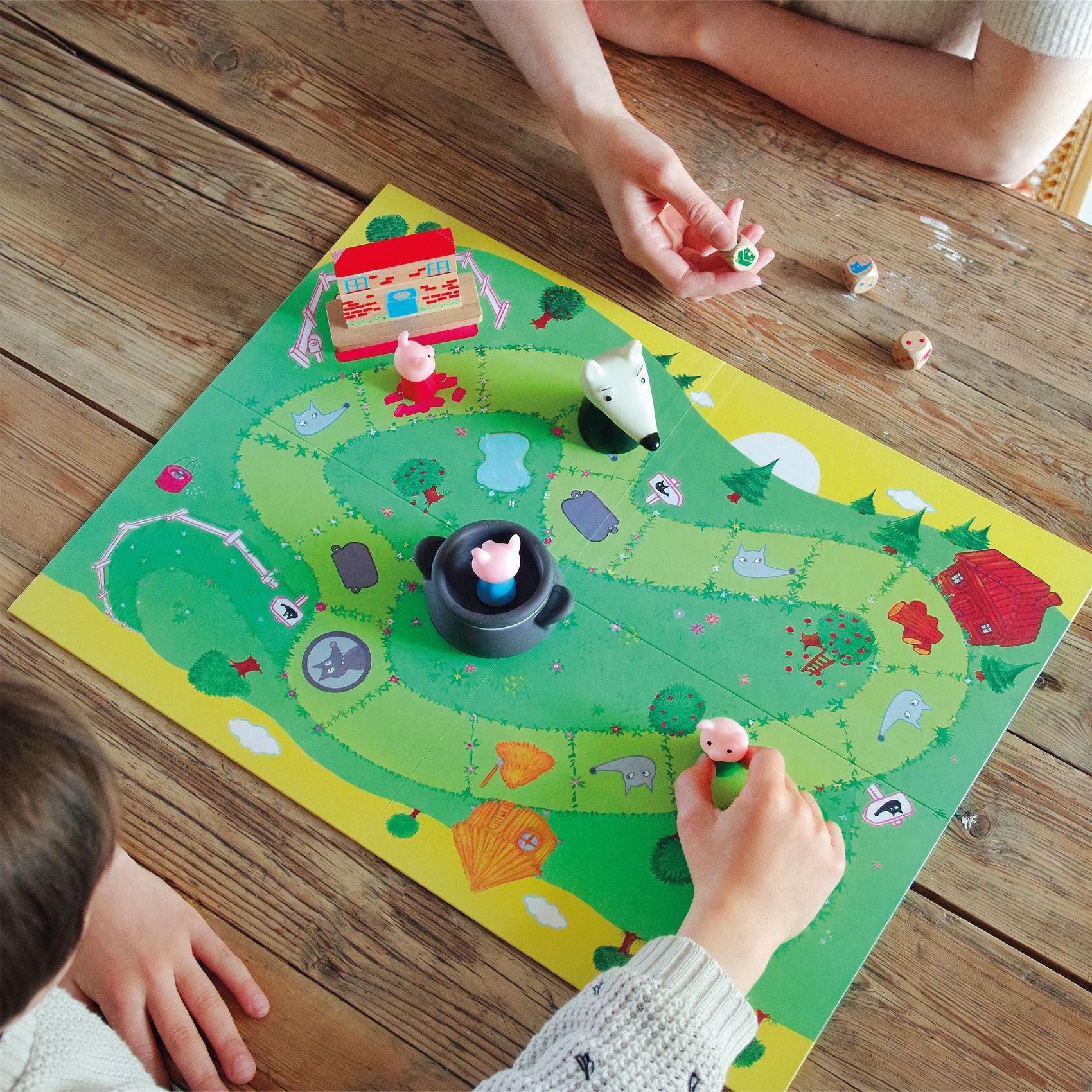 Jeu de cooperation Woolfy Djeco