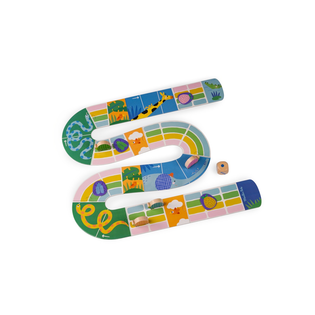 Jeu de course Zouuu  Les Toupitis Moulin Roty