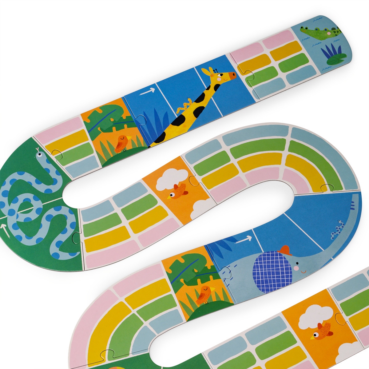 Jeu de course Zouuu  Les Toupitis Moulin Roty