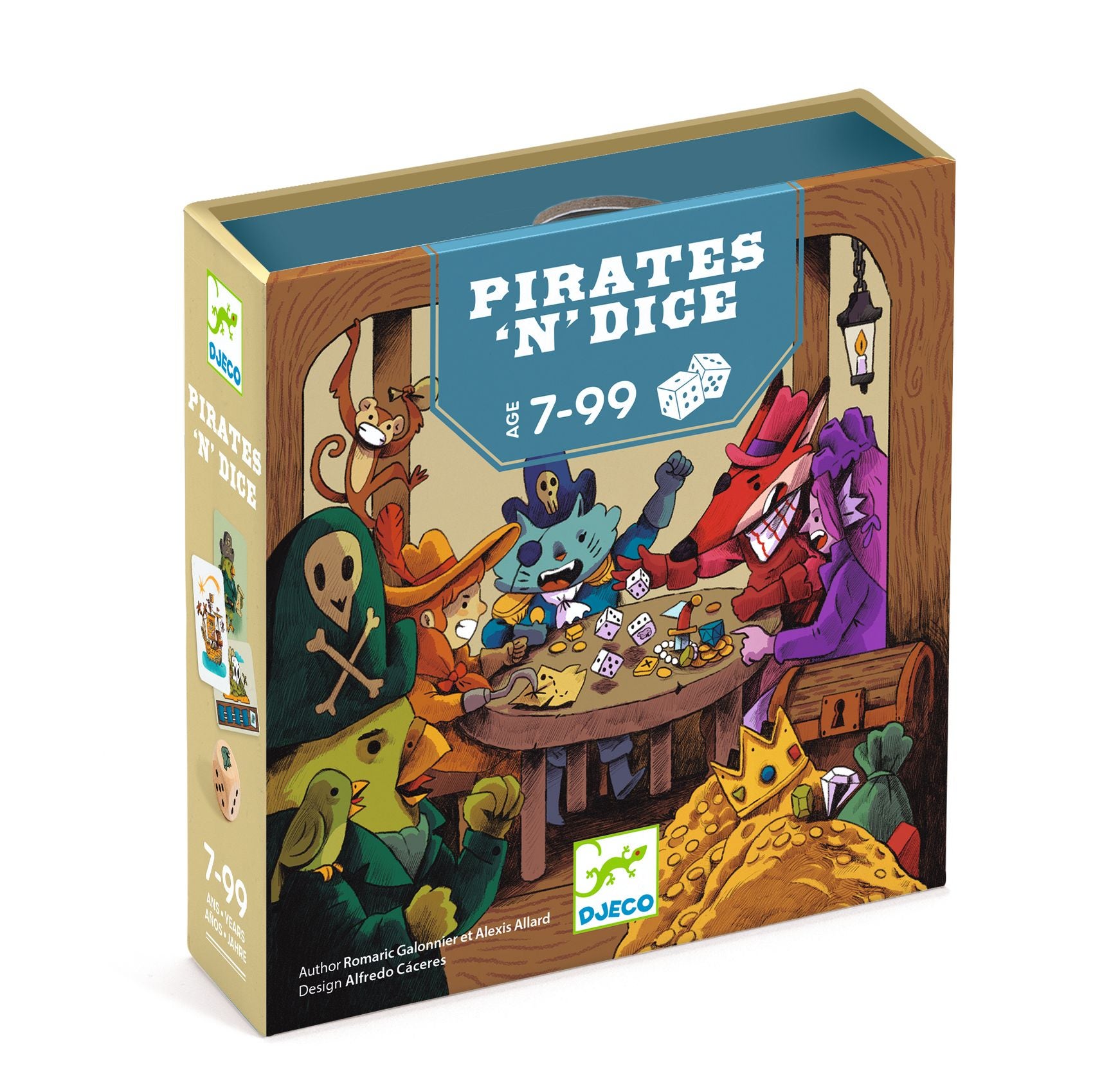 Jeu de des Pirates N'dice Djeco