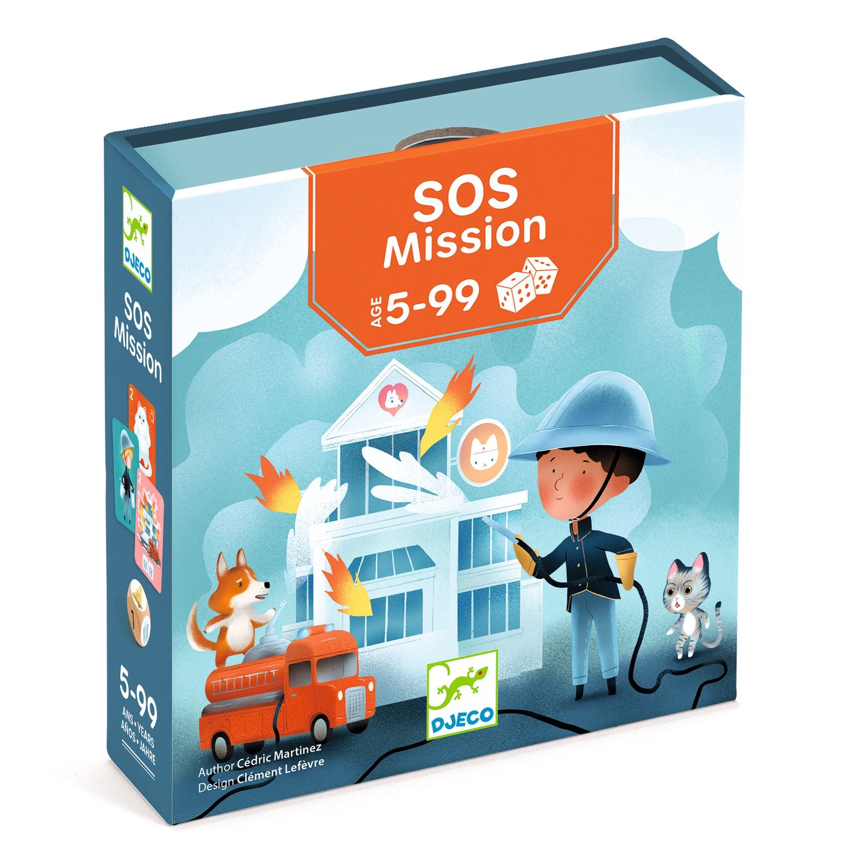 Jeu de des SOS Mission Djeco