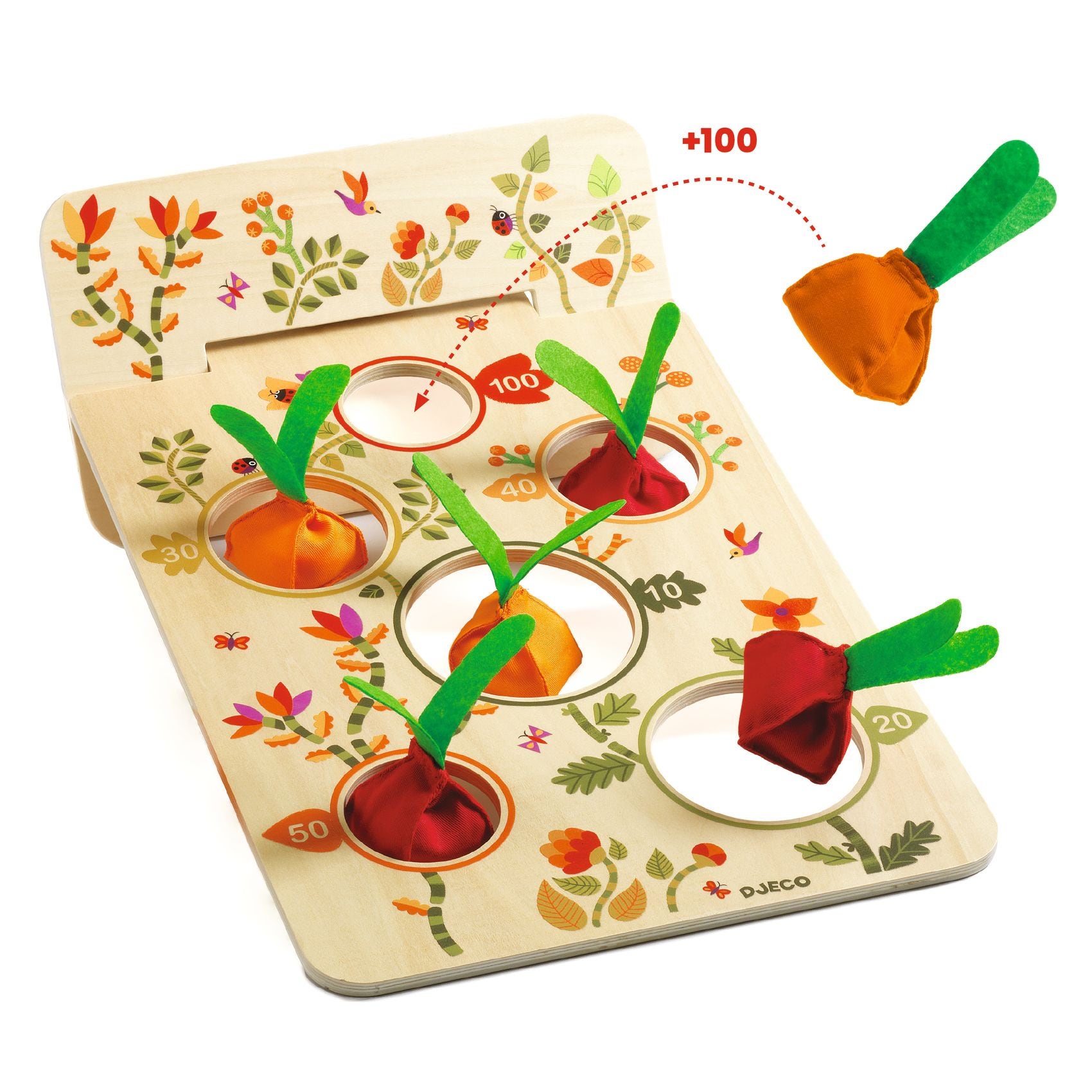 Jeu de lancer de sac Garden party Djeco