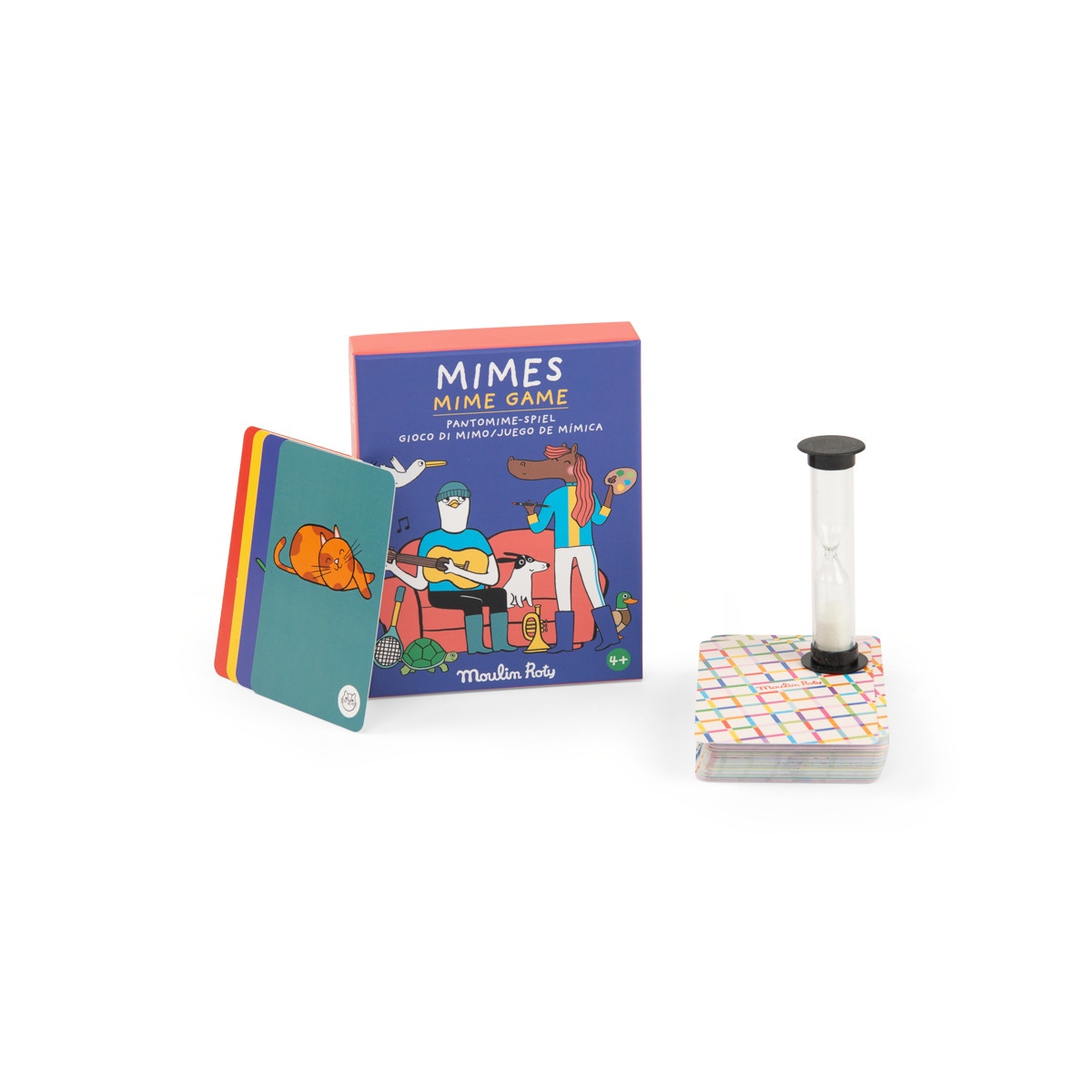 Jeu de mimes Les Loufoques Moulin Roty