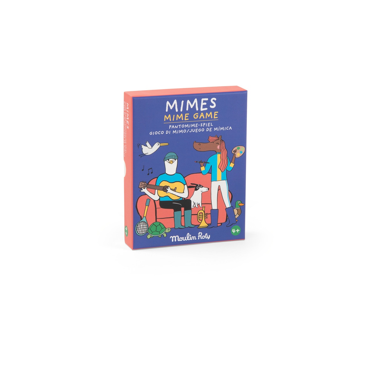 Jeu de mimes Les Loufoques Moulin Roty
