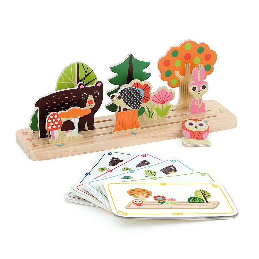 Jeu educatif Oussassplass La foret Vilac