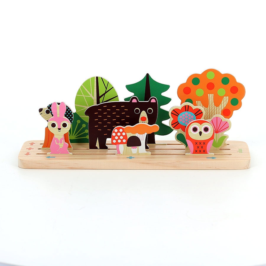 Jeu educatif Oussassplass La foret Vilac