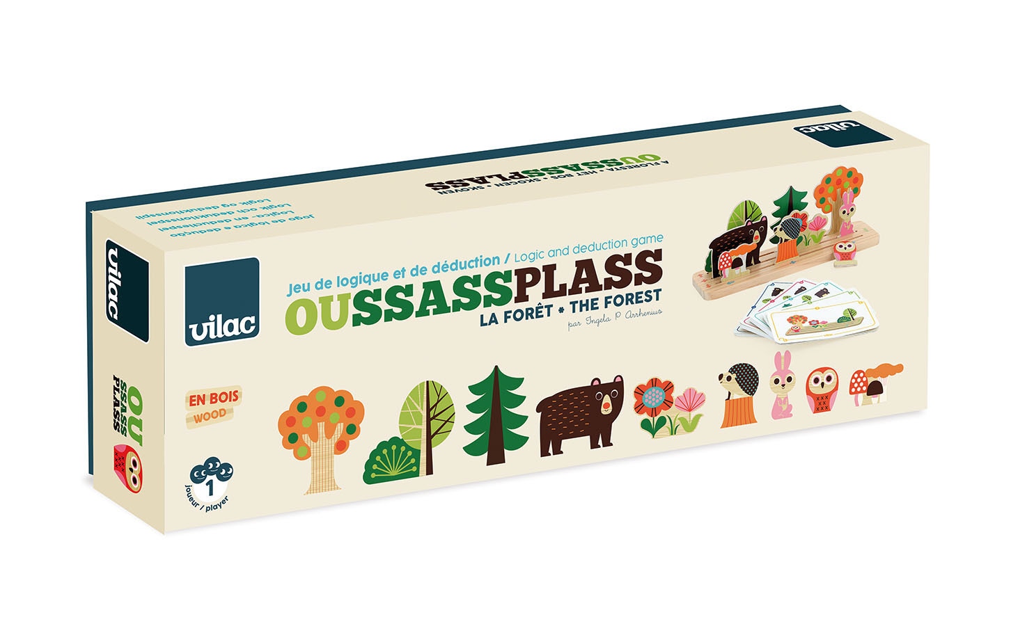 Jeu educatif Oussassplass La foret Vilac