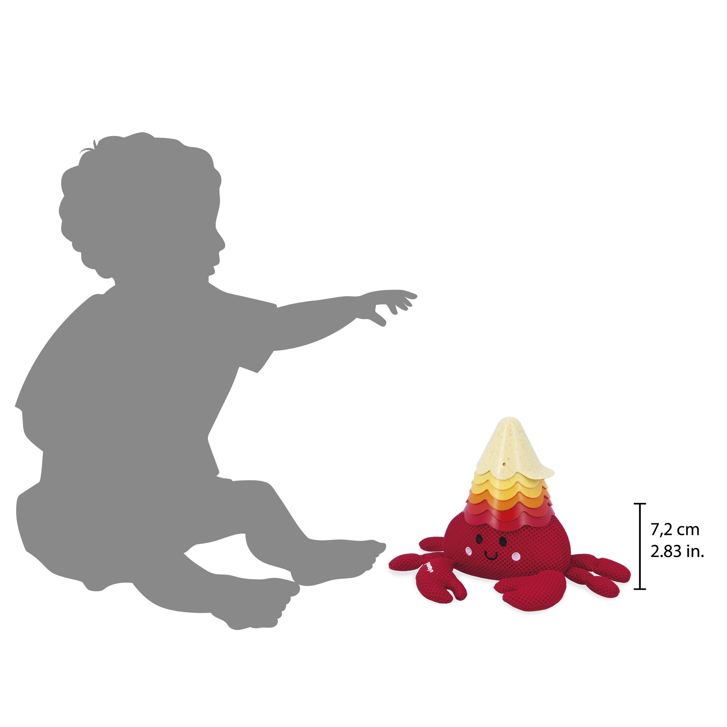 Jouet de bain Bernard et sa coquille Janod