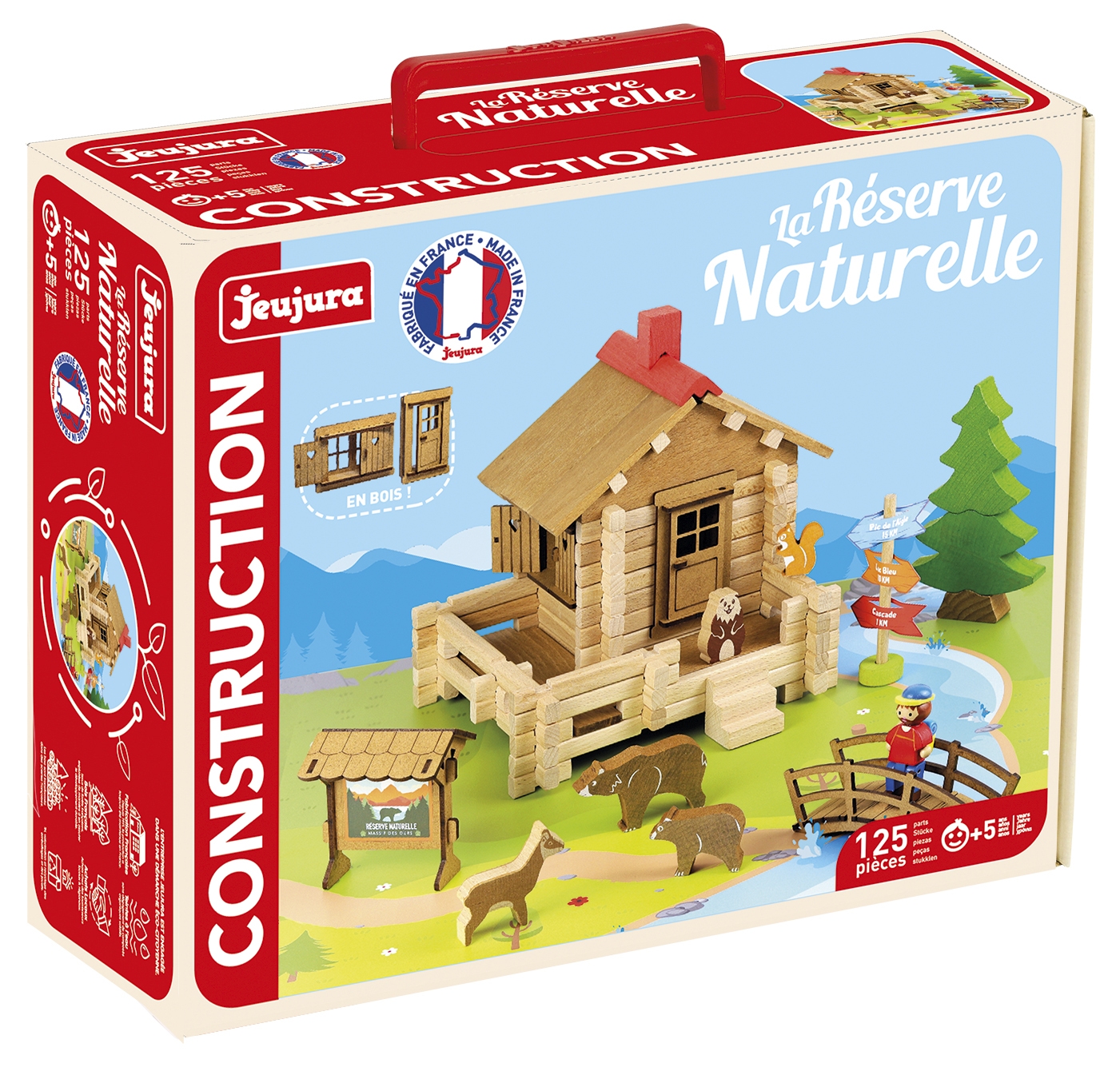 La reserve naturelle 125 pieces Jeujura