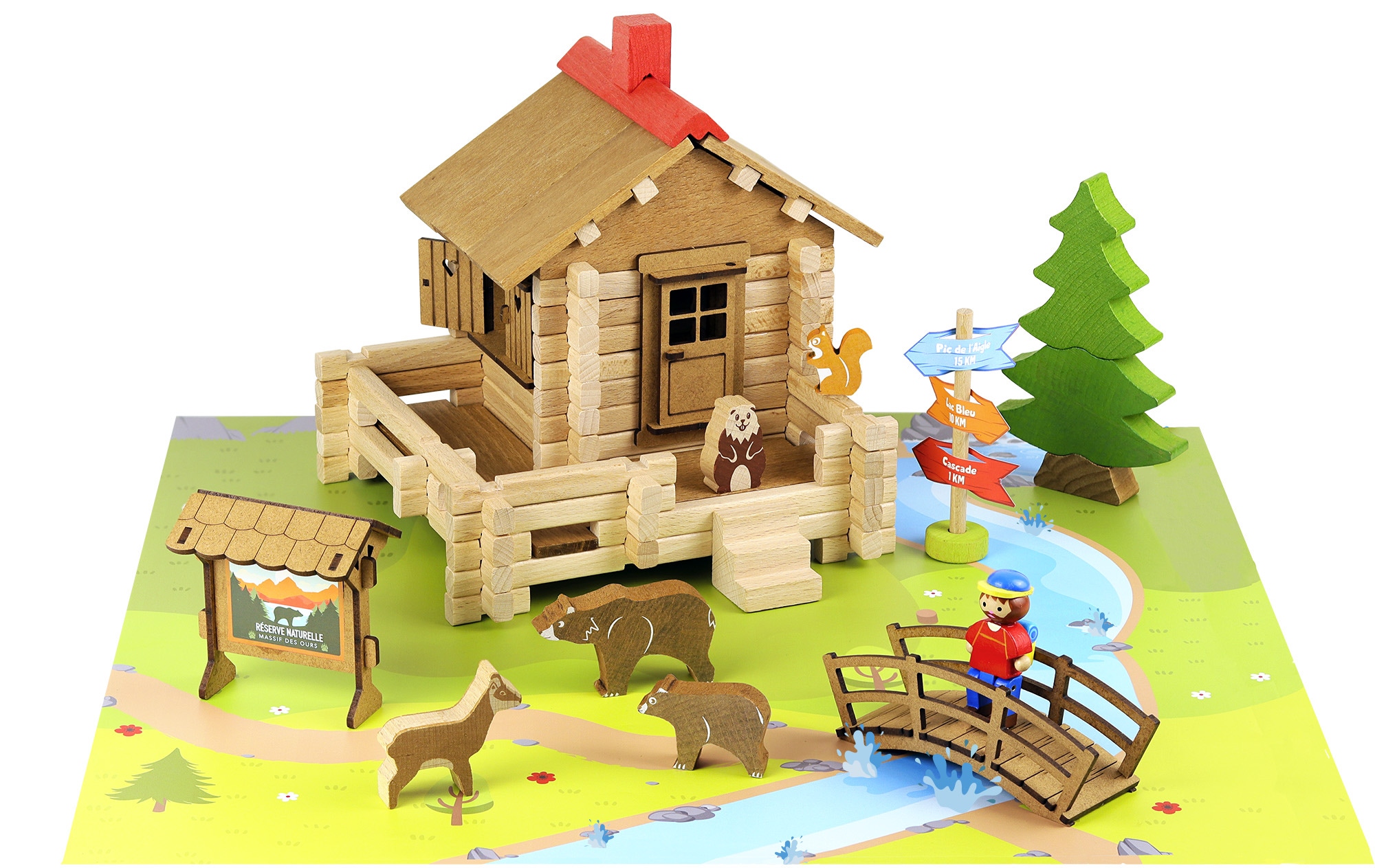 La reserve naturelle 125 pieces Jeujura