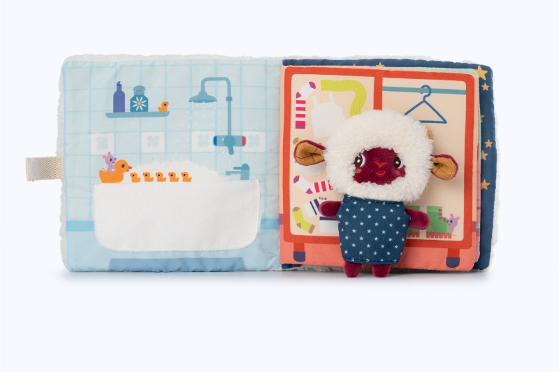 Livre d'activites Bonne nuit Yvon Lilliputiens