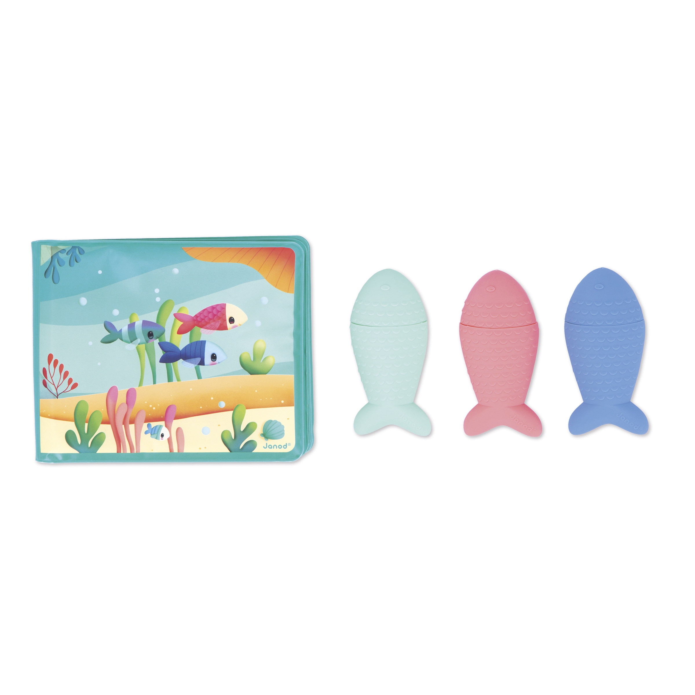 Livre de bain la Fete sous l'ocean Janod