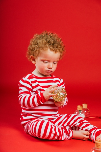 Lot de 3 Boules de Noel sensorielles Petit boum