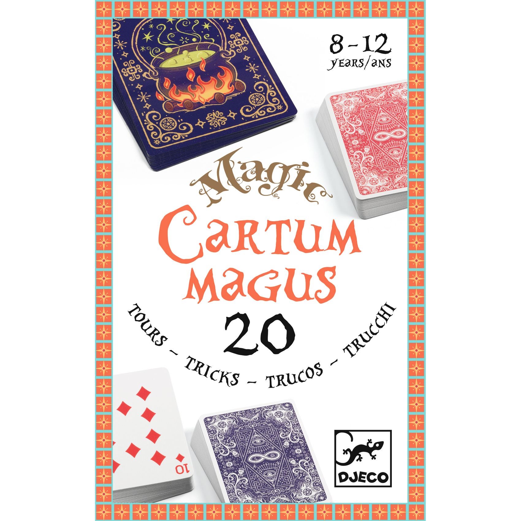 Magic Cartum Magus 20 tours de magie Djeco