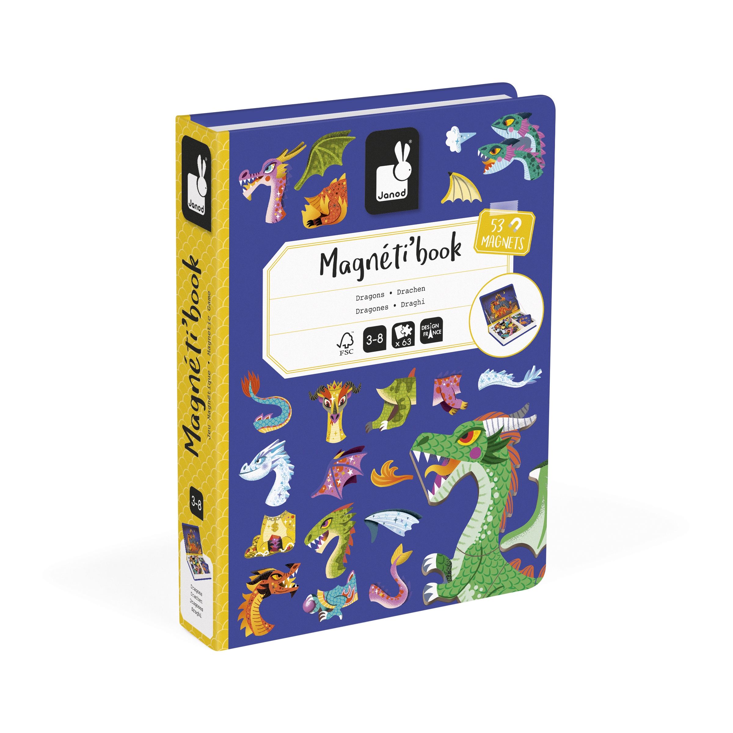 Magneti'book Dragons Janod