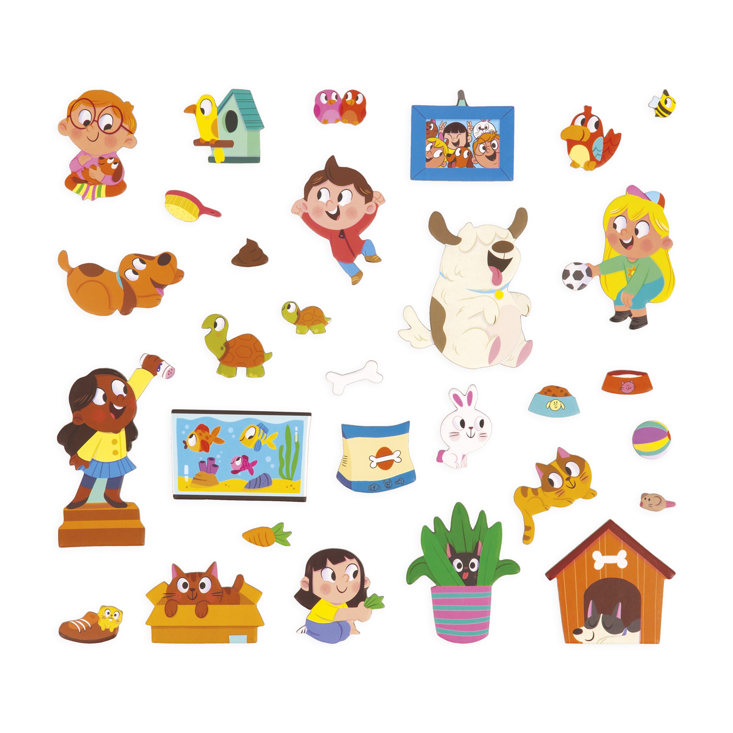 Magneti'stories les Animaux Domestiques Janod