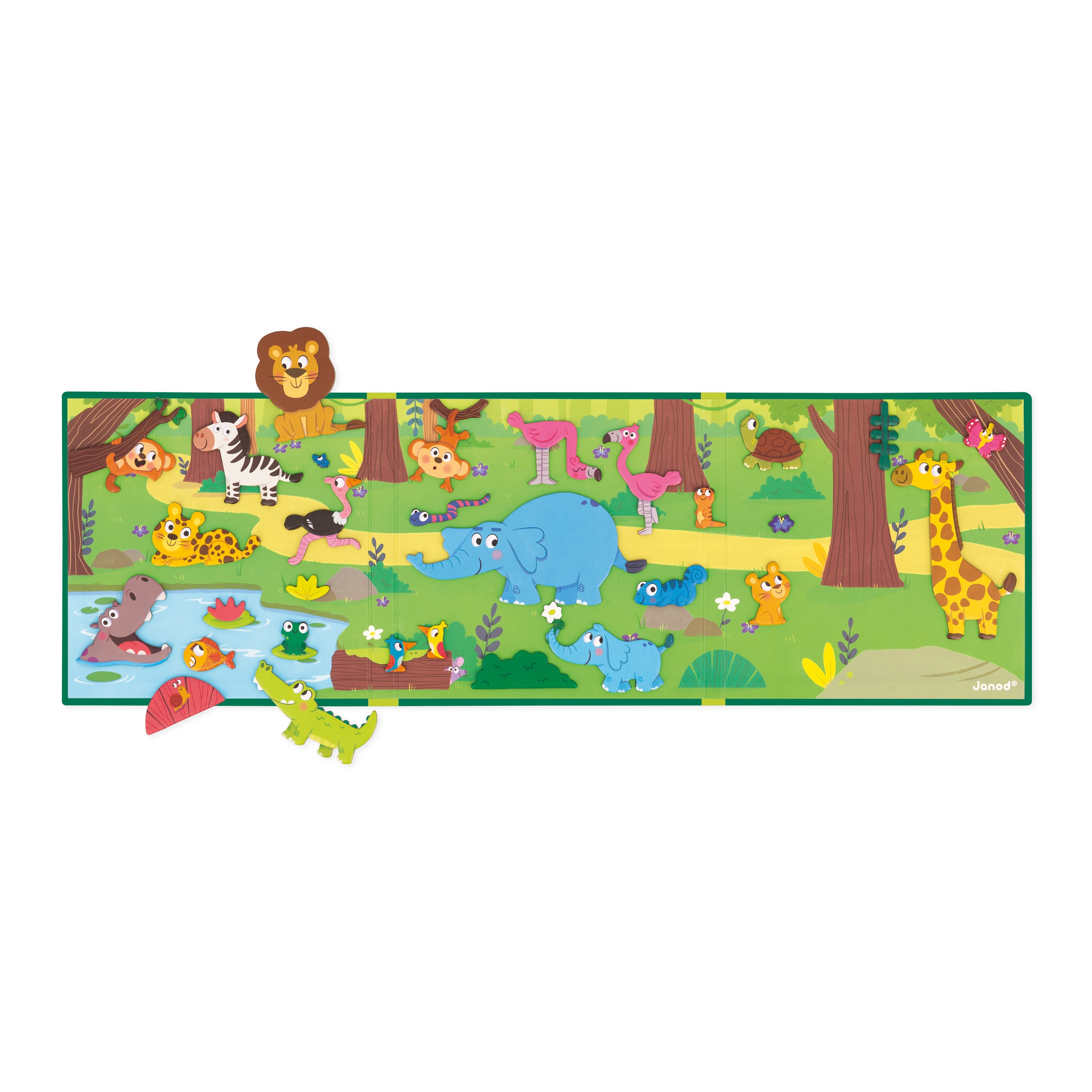 Magneti'stories les Animaux d'Afrique Janod