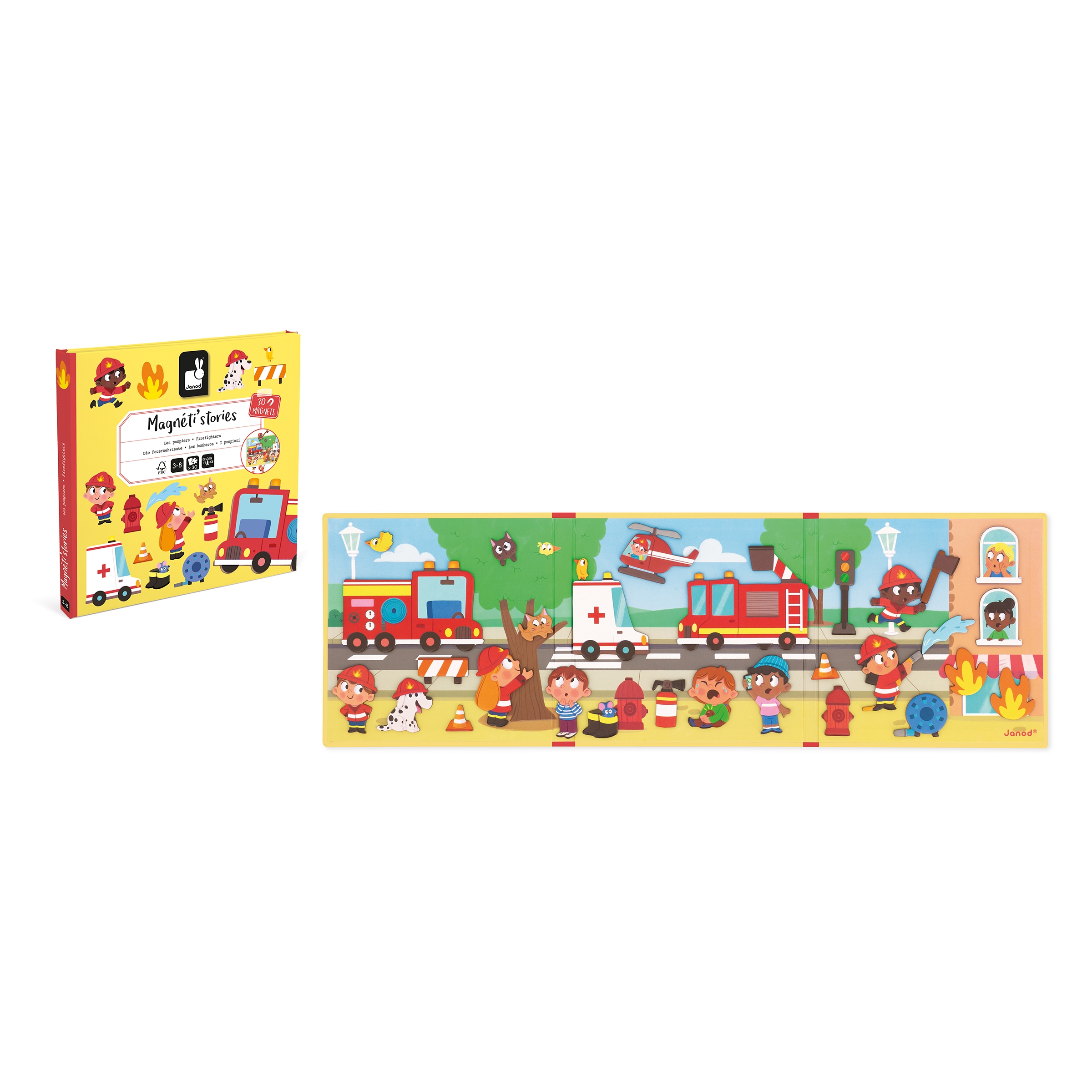 Magneti'stories les Pompiers Janod