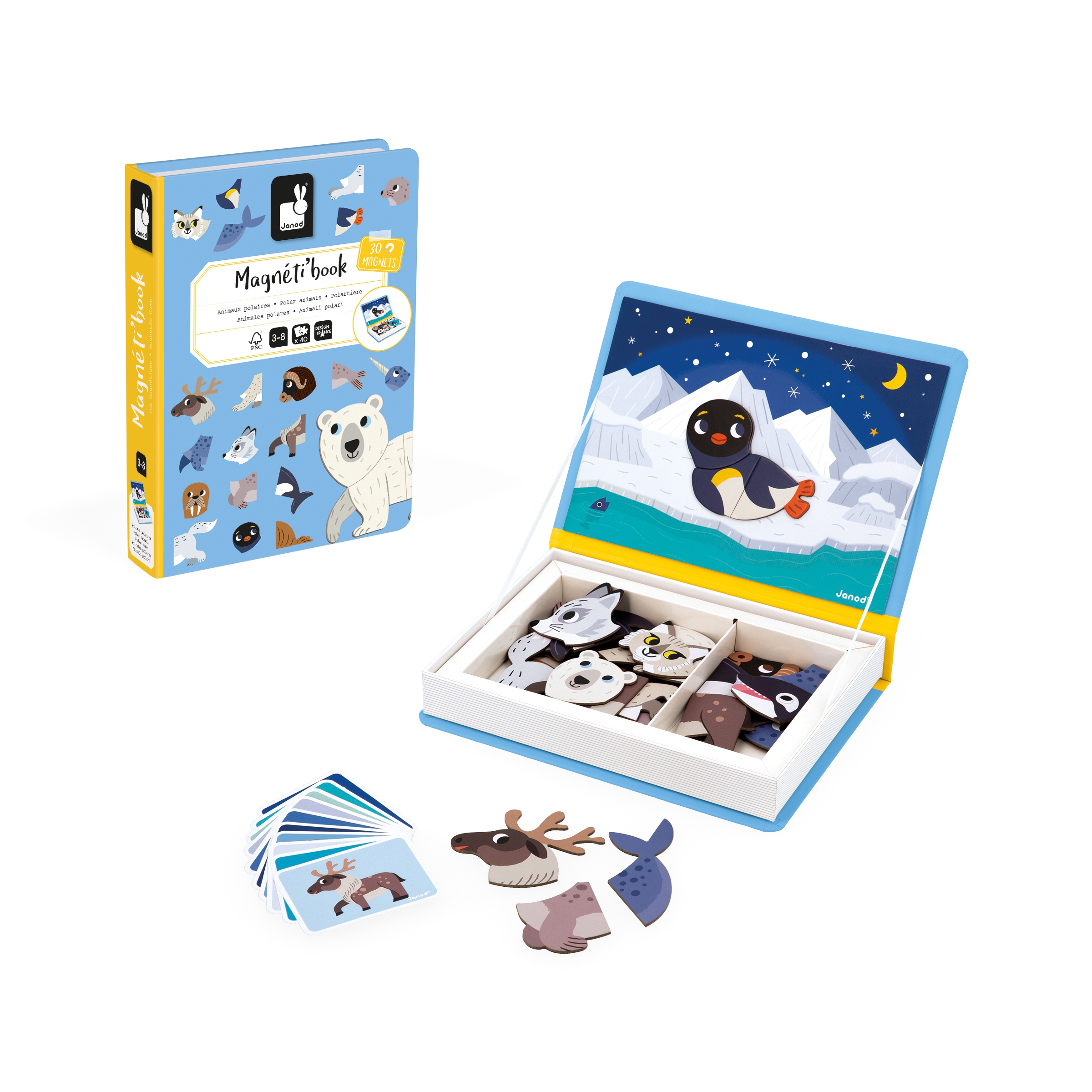 Magnetik'book Animaux polaires Janod