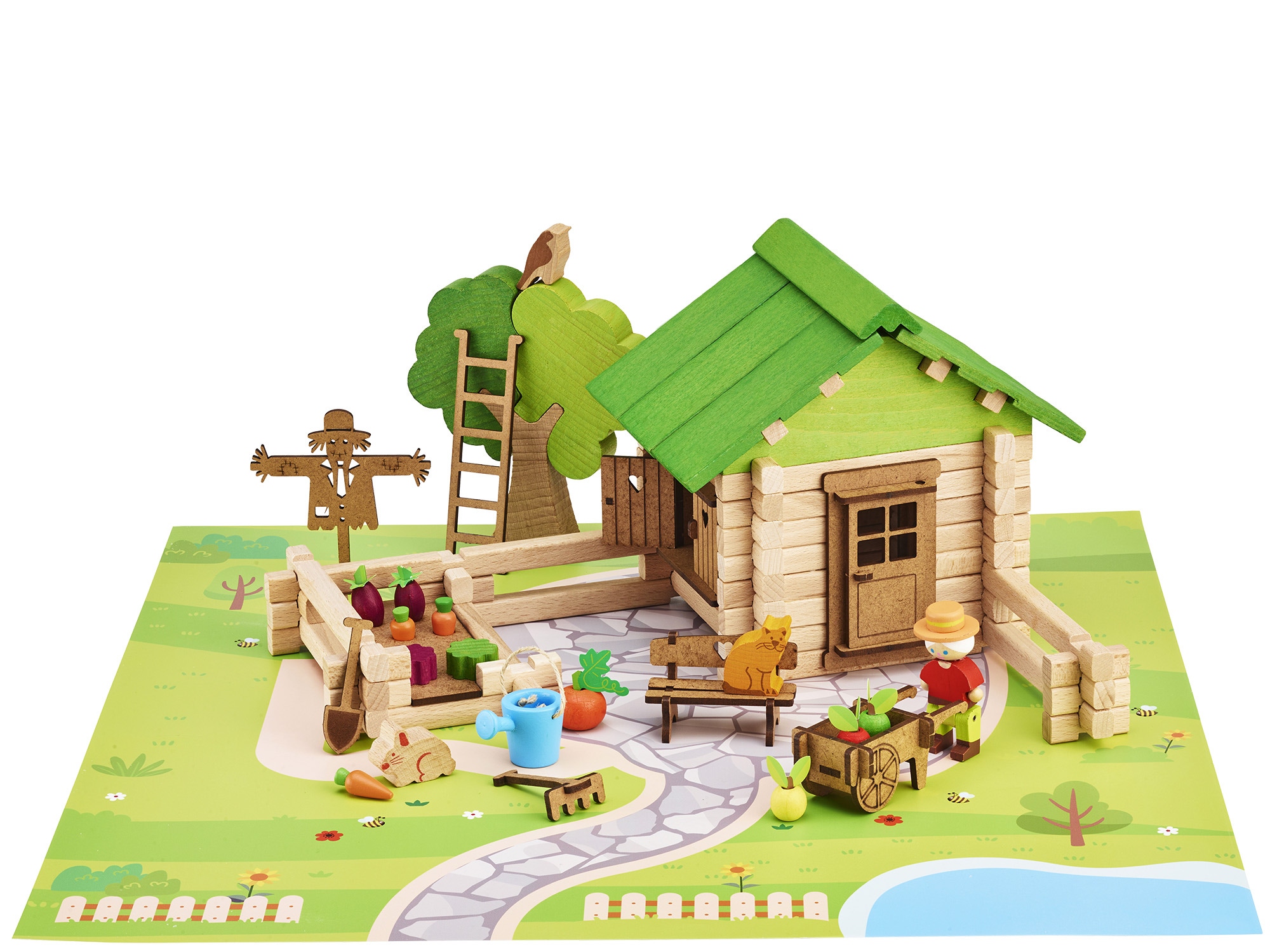 Maison et jardin 135 pieces Jeujura