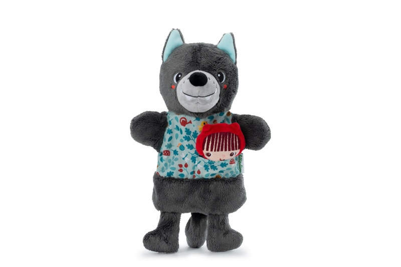 Marionnette a main Louis le Loup Lilliputiens