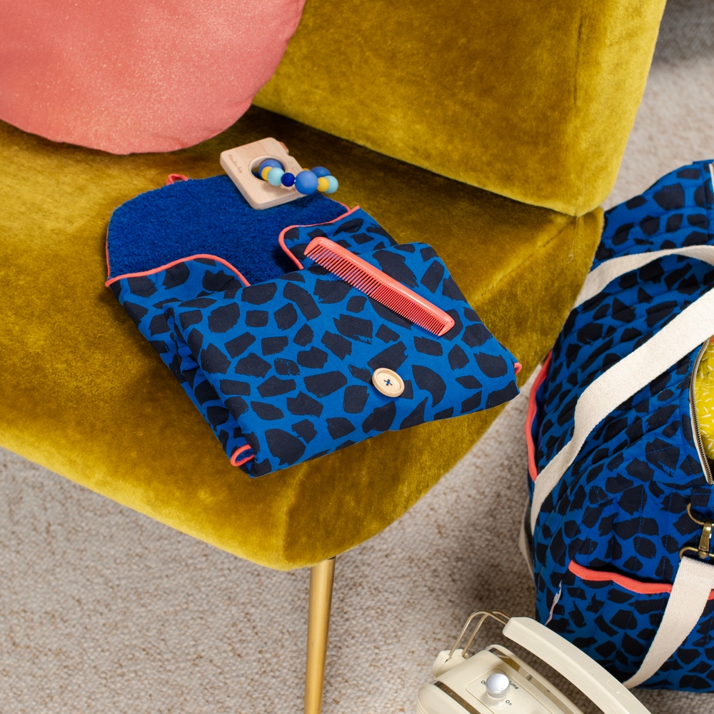 Matelas a langer nomade Puce  Pilou Moulin Roty