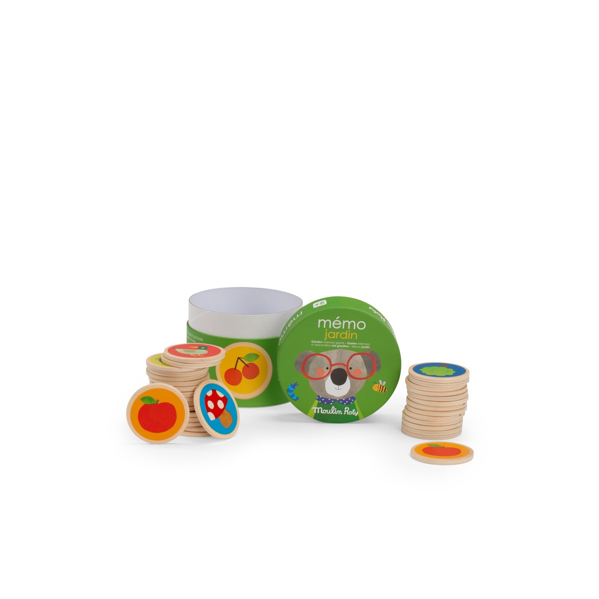 Memo jardin en bois Les Popipop Moulin Roty