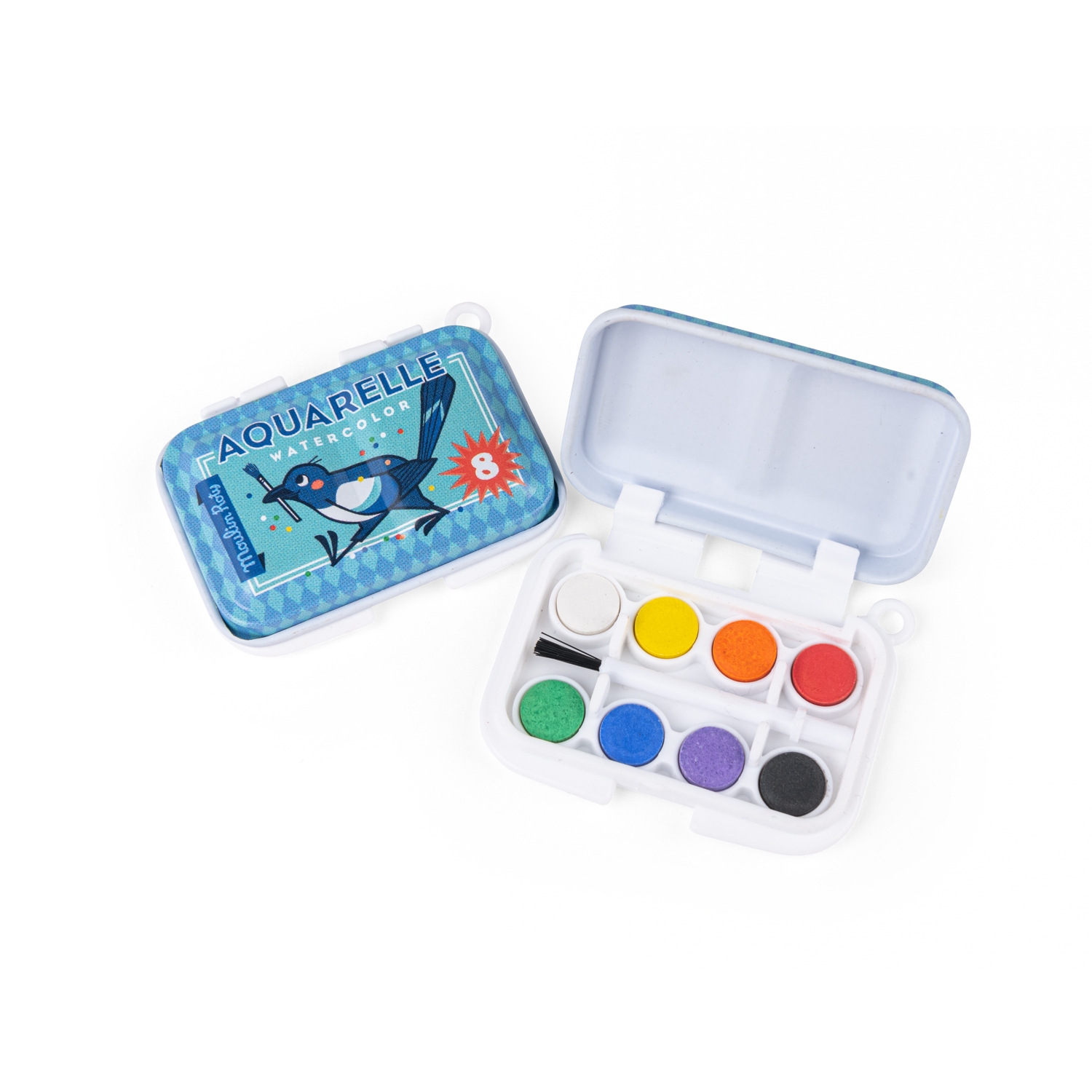 Mini palette aquarelle bleue Les Petites Merveilles Moulin Roty