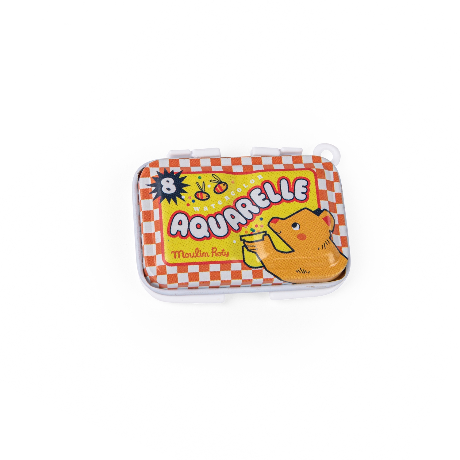 Mini palette aquarelle jaune Les Petites Merveilles Moulin Roty