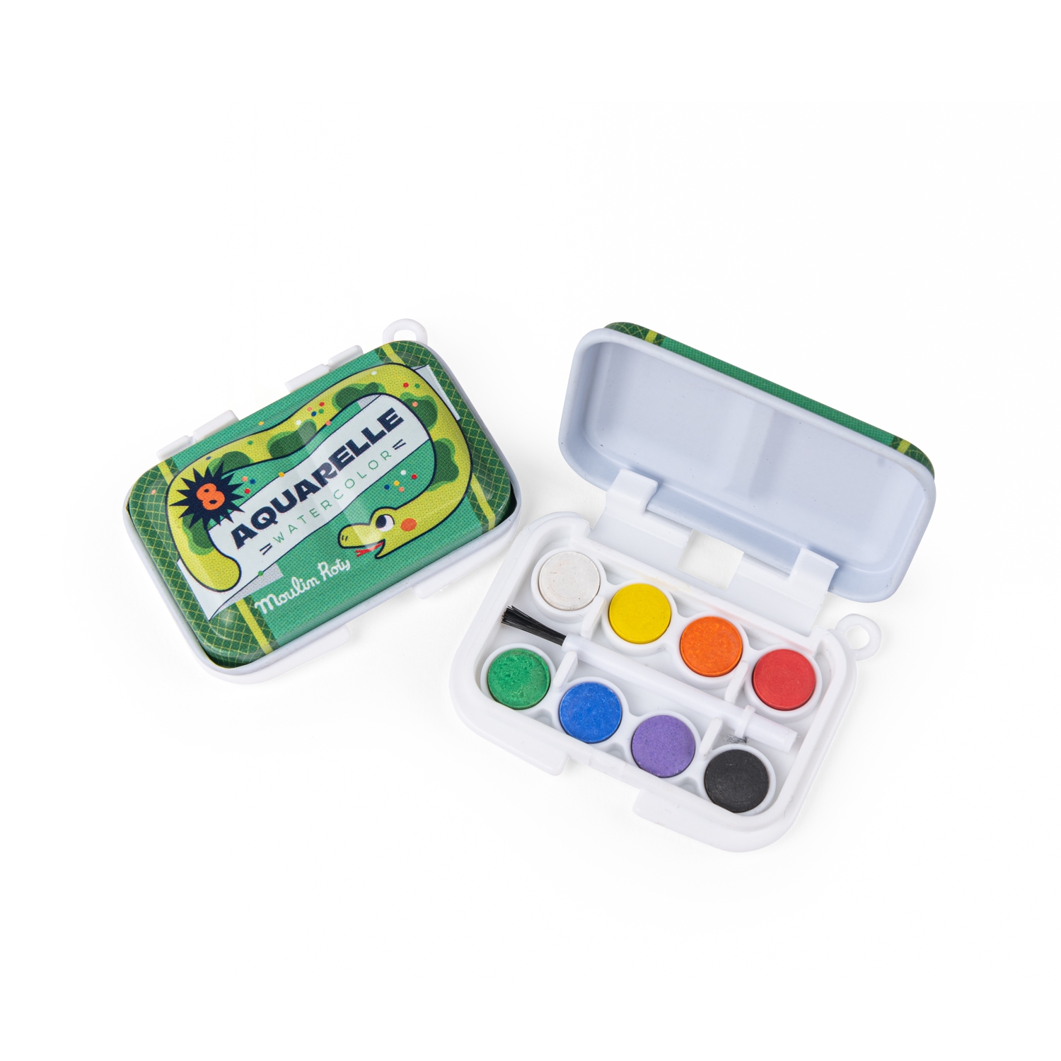 Mini palette aquarelle verte Les Petites Merveilles Moulin Roty