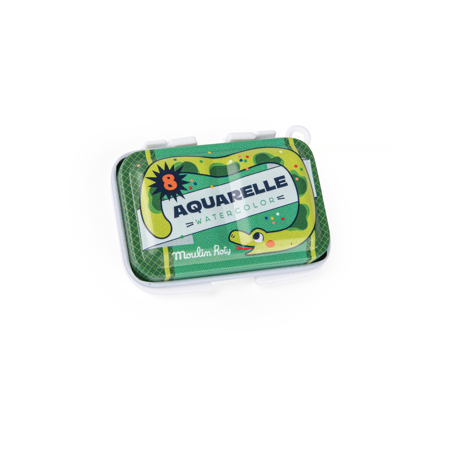 Mini palette aquarelle verte Les Petites Merveilles Moulin Roty