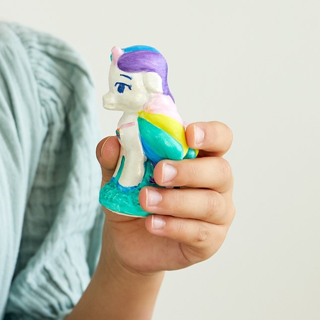 Moulage ma Licorne Arc en Ciel Mako Moulages