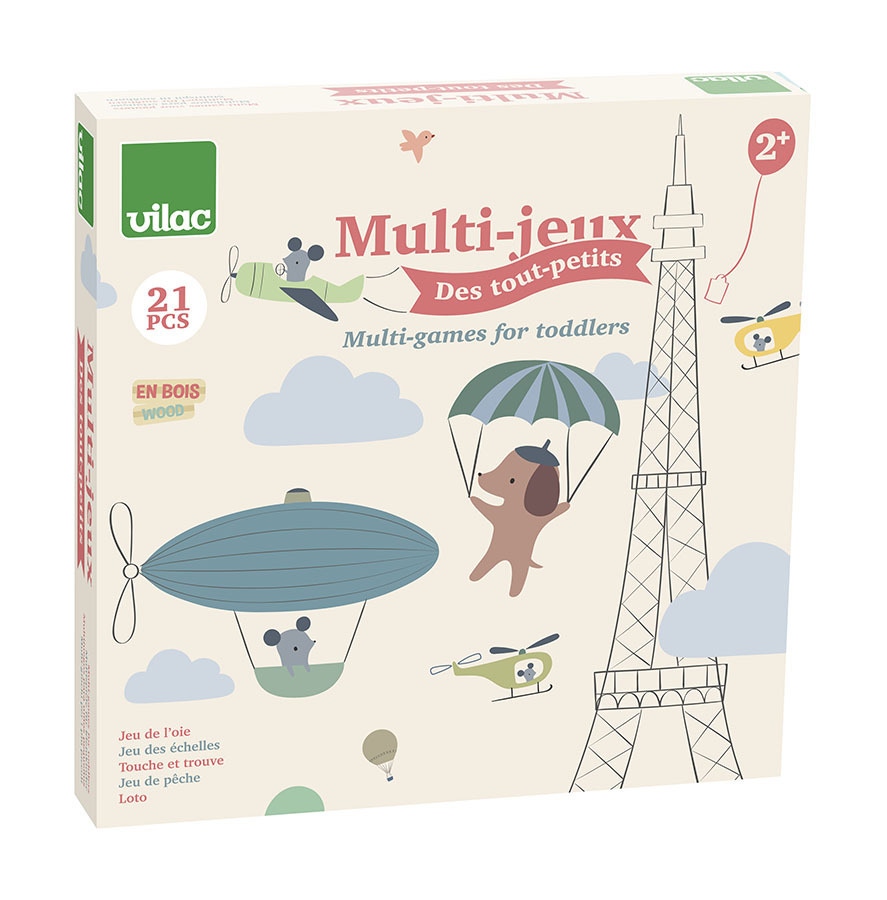 Multijeux des tout petits Sarah Betz Vilac