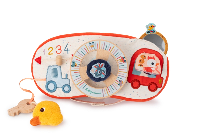 Panneau d'activites Ferme en voiture Lilliputiens