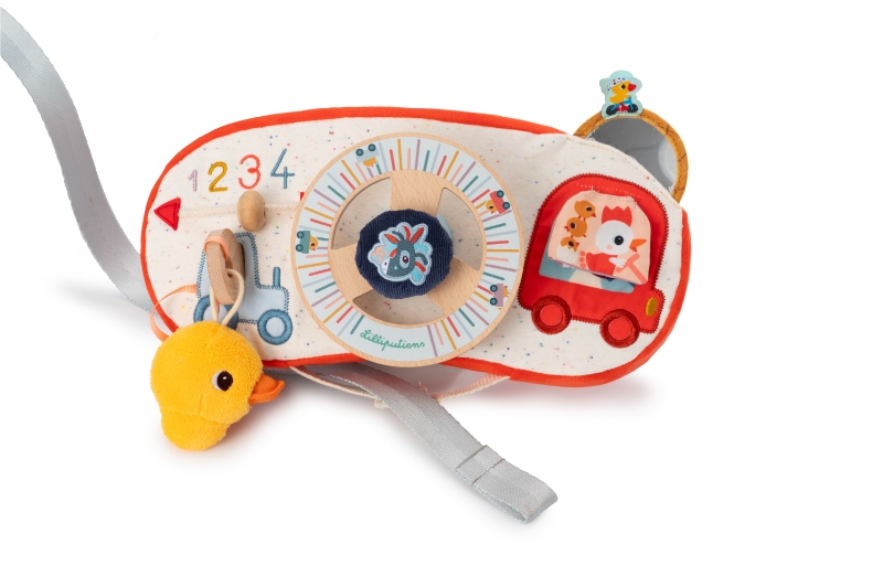 Panneau d'activites Ferme en voiture Lilliputiens