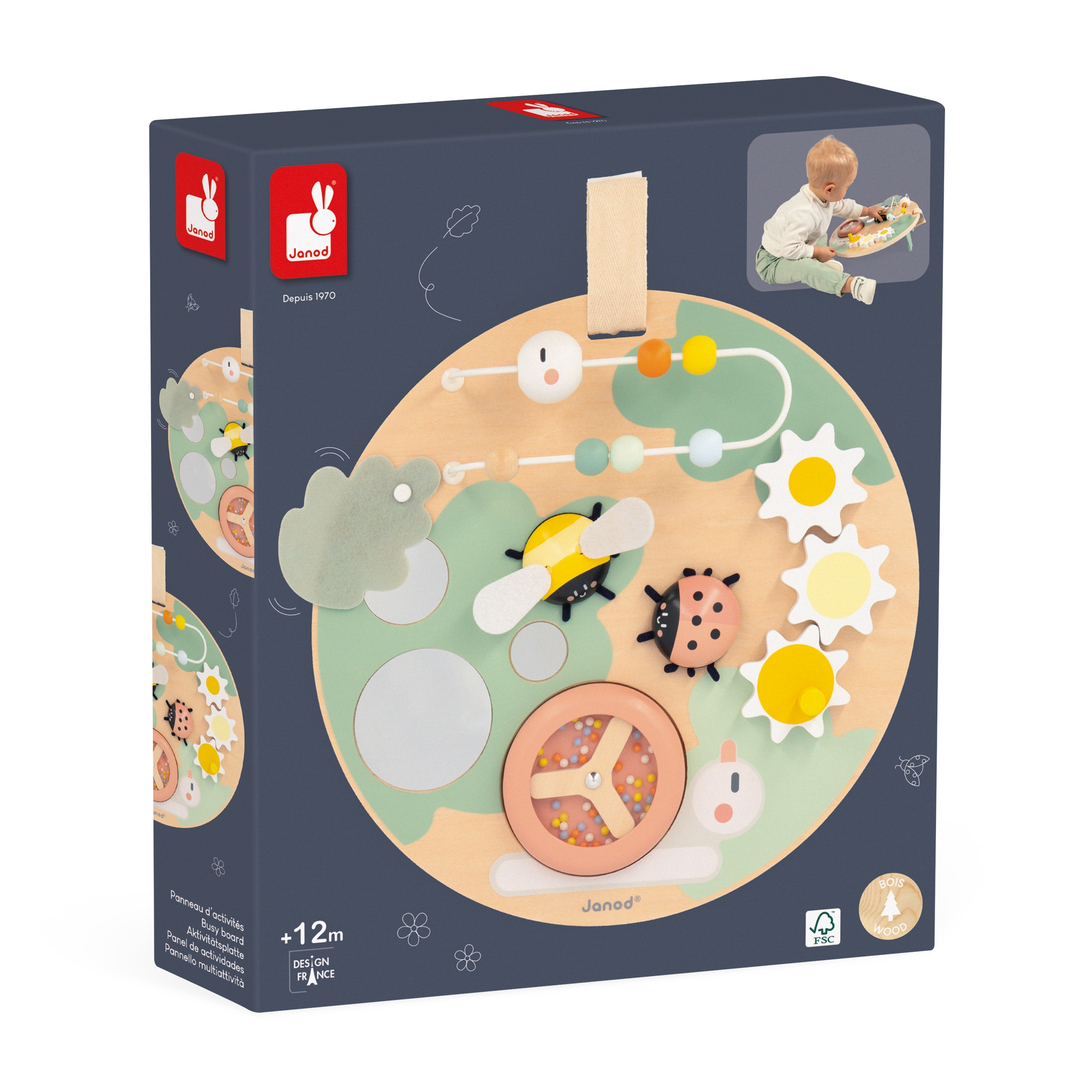 Panneau d'activites Sweet Cocoon Janod