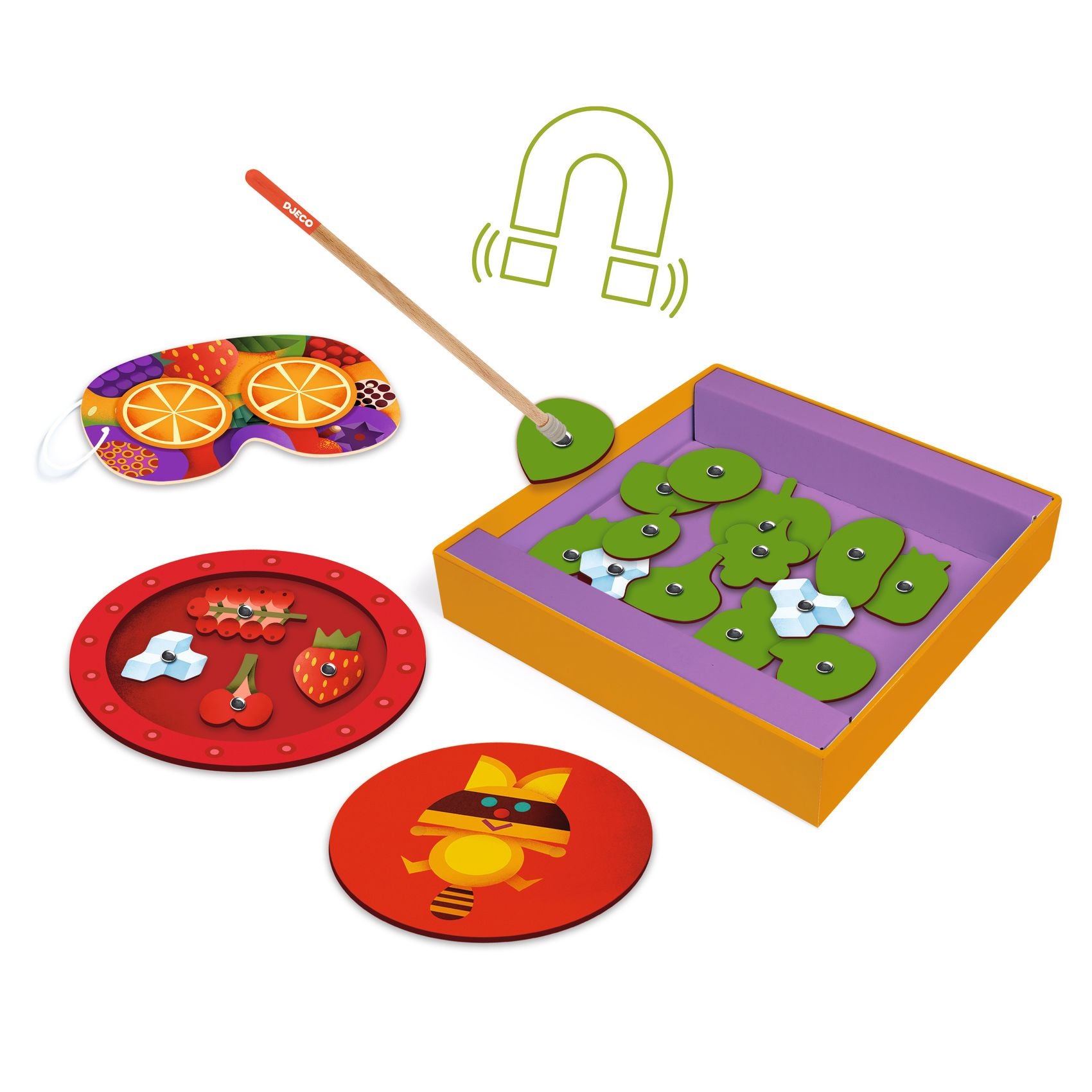 Peche magnetique Fruit Magik Djeco
