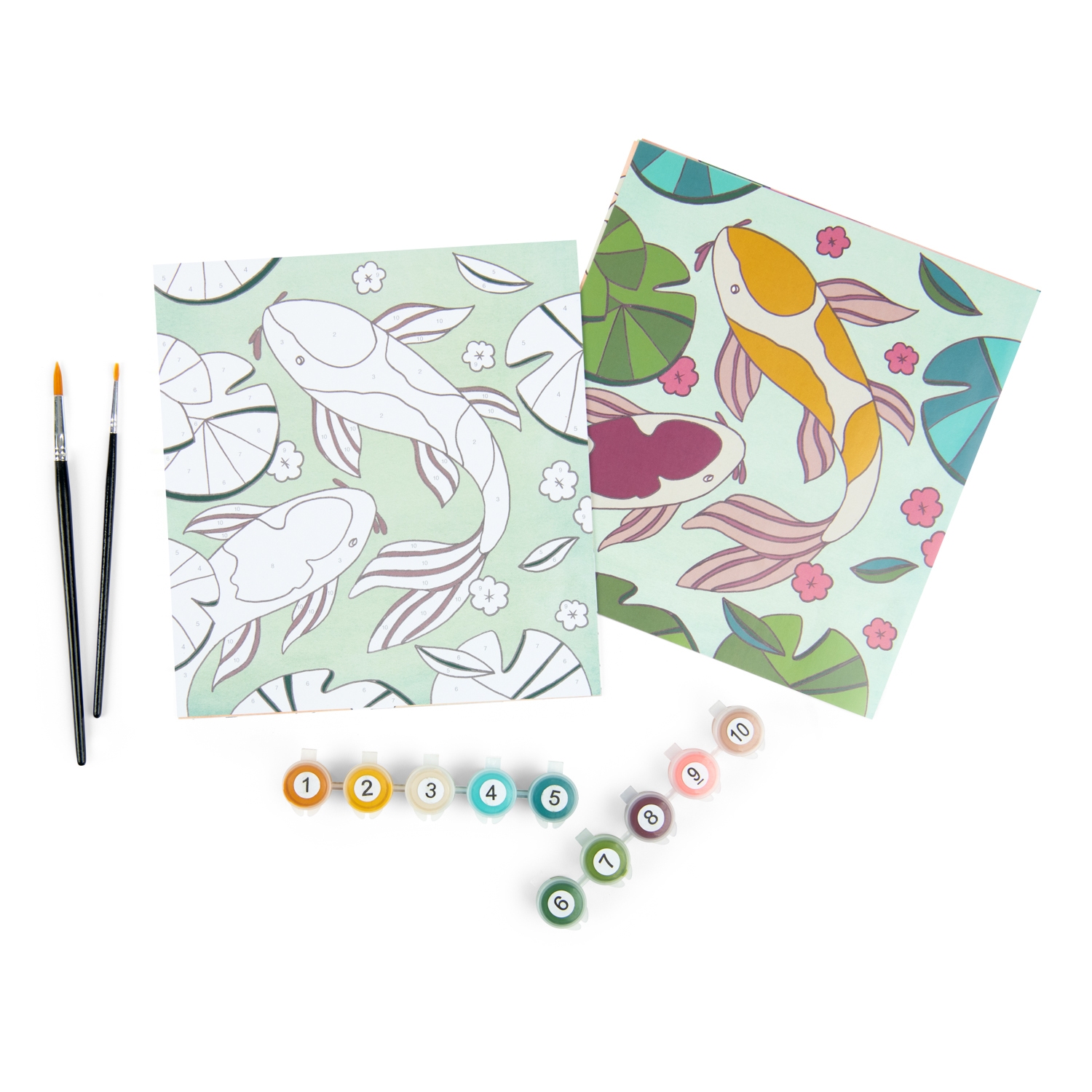 Peintures au numero Les Rosalies Moulin Roty