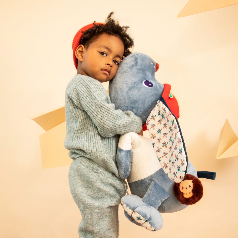 Peluche Jules grand chien d'activites Lilliputiens