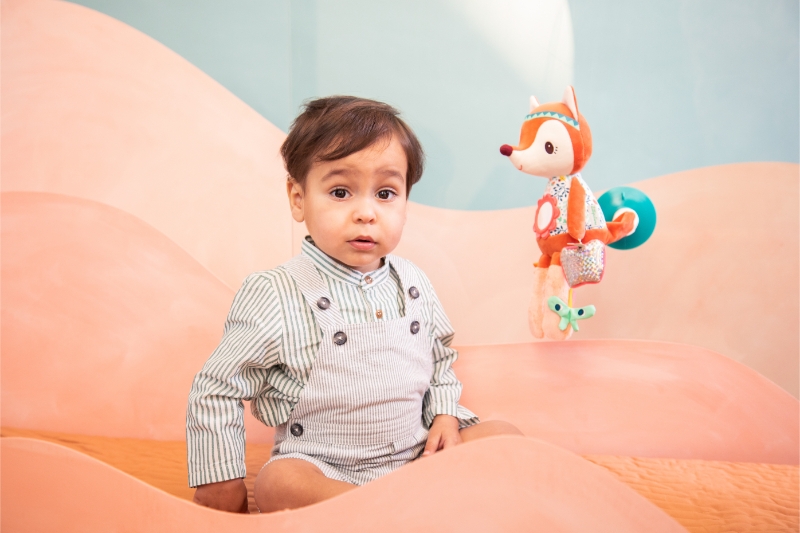 Peluche d'activites nomade Alice Lilliputiens