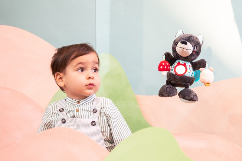 Peluche d'activites nomade Louis Lilliputiens