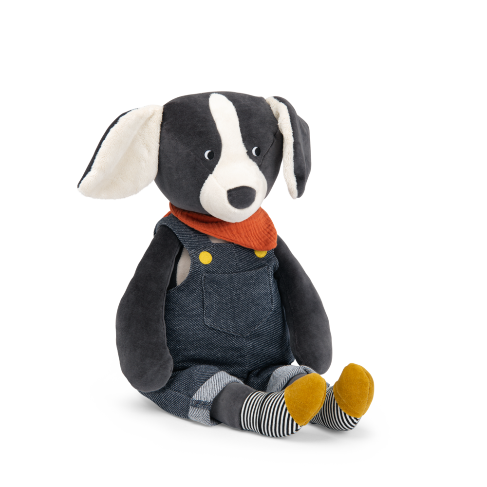 Peluche geante Puce le chien Puce  Pilou Moulin Roty