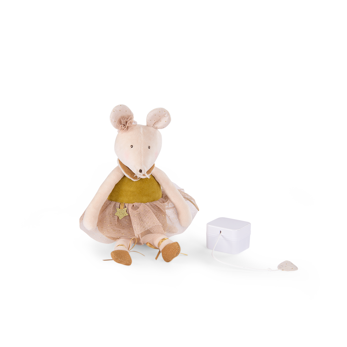 Peluche musicale Souris La petite ecole de danse